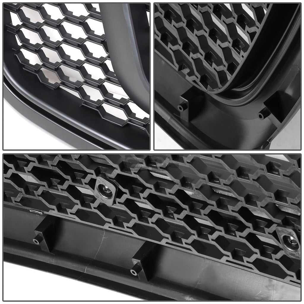 Front Bumper Grill for Ram 1500 (2013–2017) - Black Rebel Style ABS