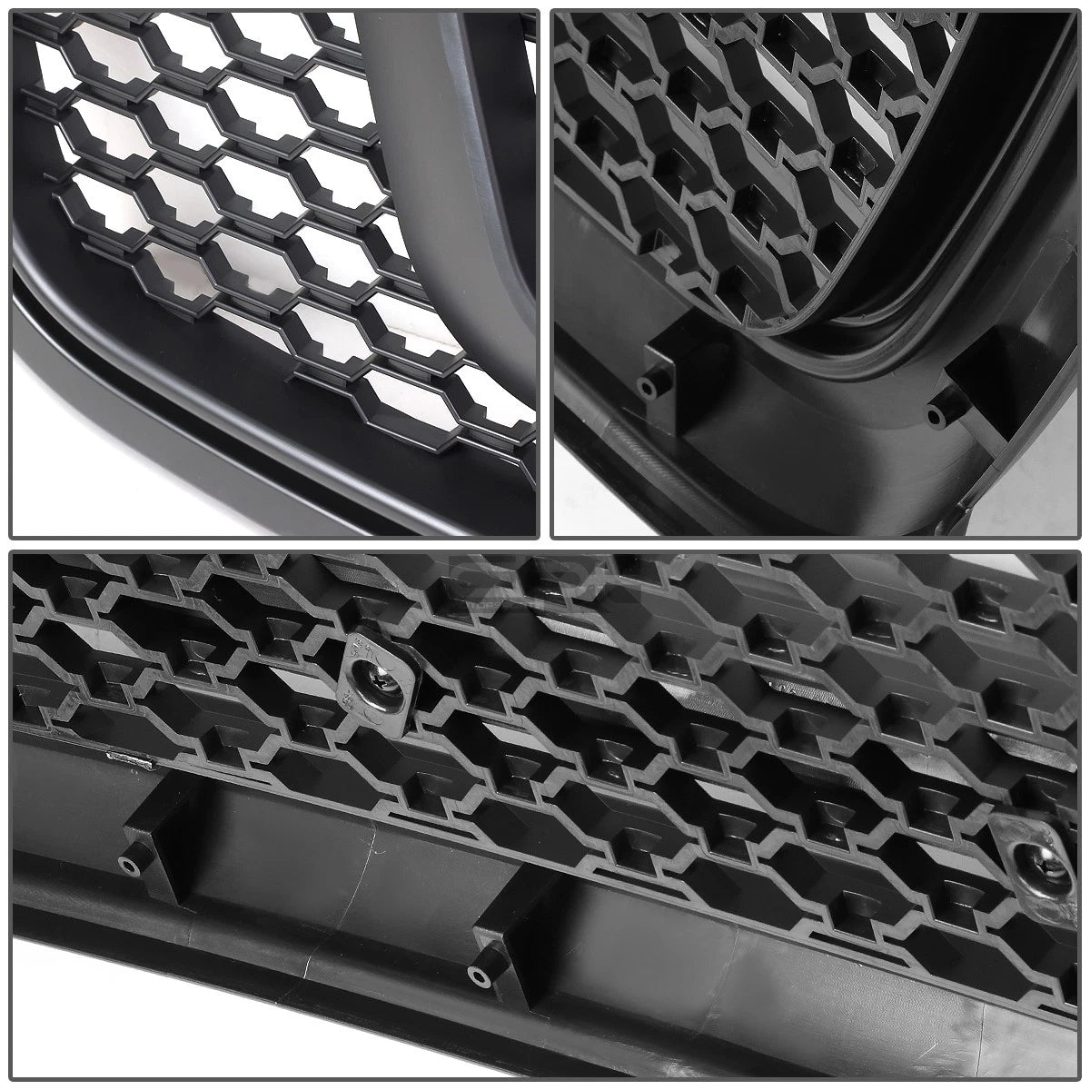 Front Bumper Grill for Ram 1500 (2013–2017) - Black Rebel Style ABS
