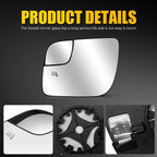 Heated Side Wing Mirror Glass for Ford Explorer (2011–2019)