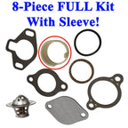 Thermostat Kit with Sleeve for MerCruiser 4.3L 5.0L 5.7L 7.4L 8.2L (1987-Up) 807252Q5