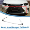 Front Grille Trim for Lexus ES 300h 2016-2018 Silver Tone