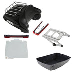 Trunk Backrest Rack Lights Speakers for Harley Road Glide (2014–2026)