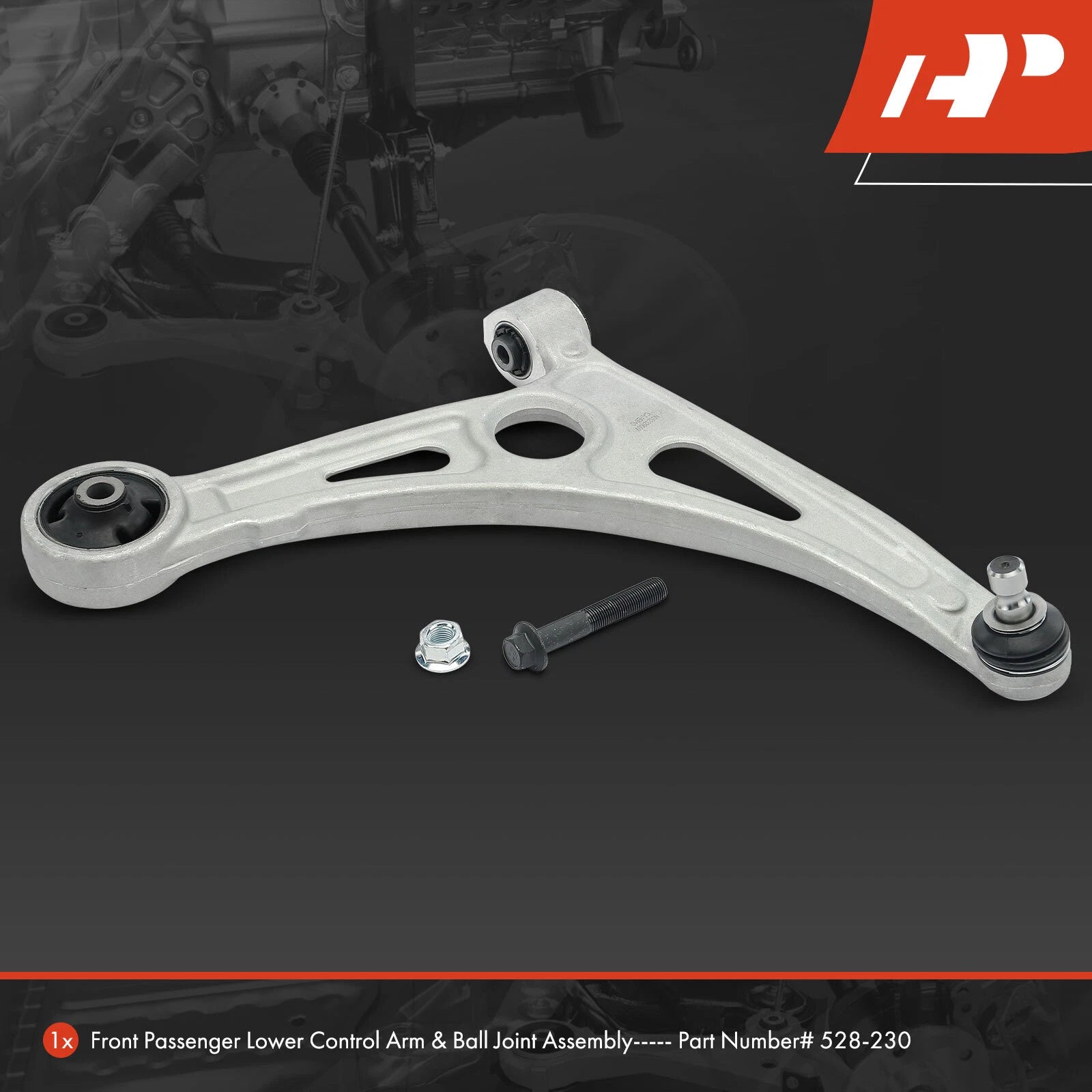 Front Right Lower Control Arm with Ball Joint for Hyundai Sonata