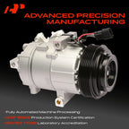 A/C Compressor with Clutch for Hyundai Accent (2020–2022) Kia Rio (2020–2023)