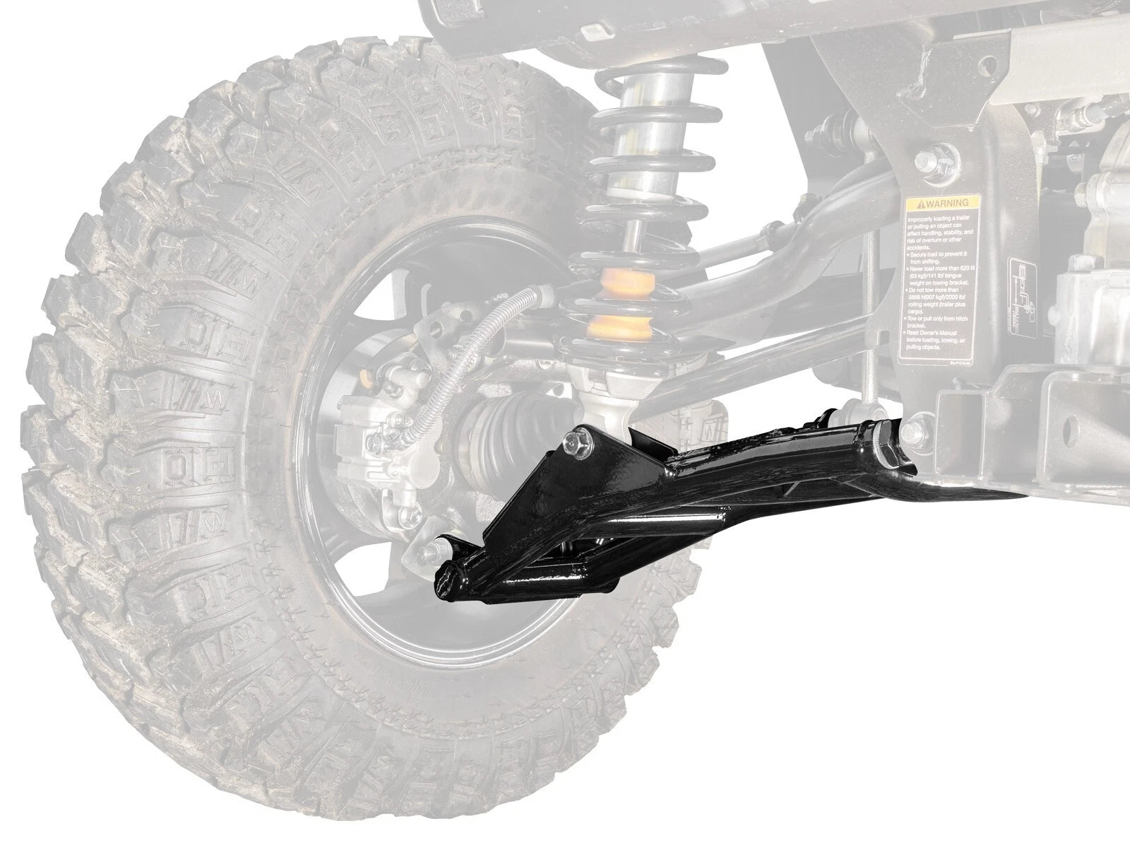 High-Clearance Lower Rear Offset A-Arms for Yamaha Wolverine X2 (2018–2023)
