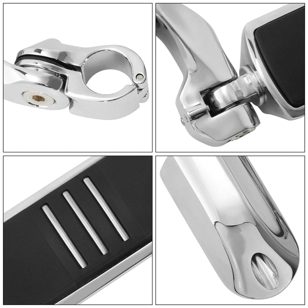 1.25" Highway Foot Pegs for Harley Touring Road King Street Glide (2009-2023)