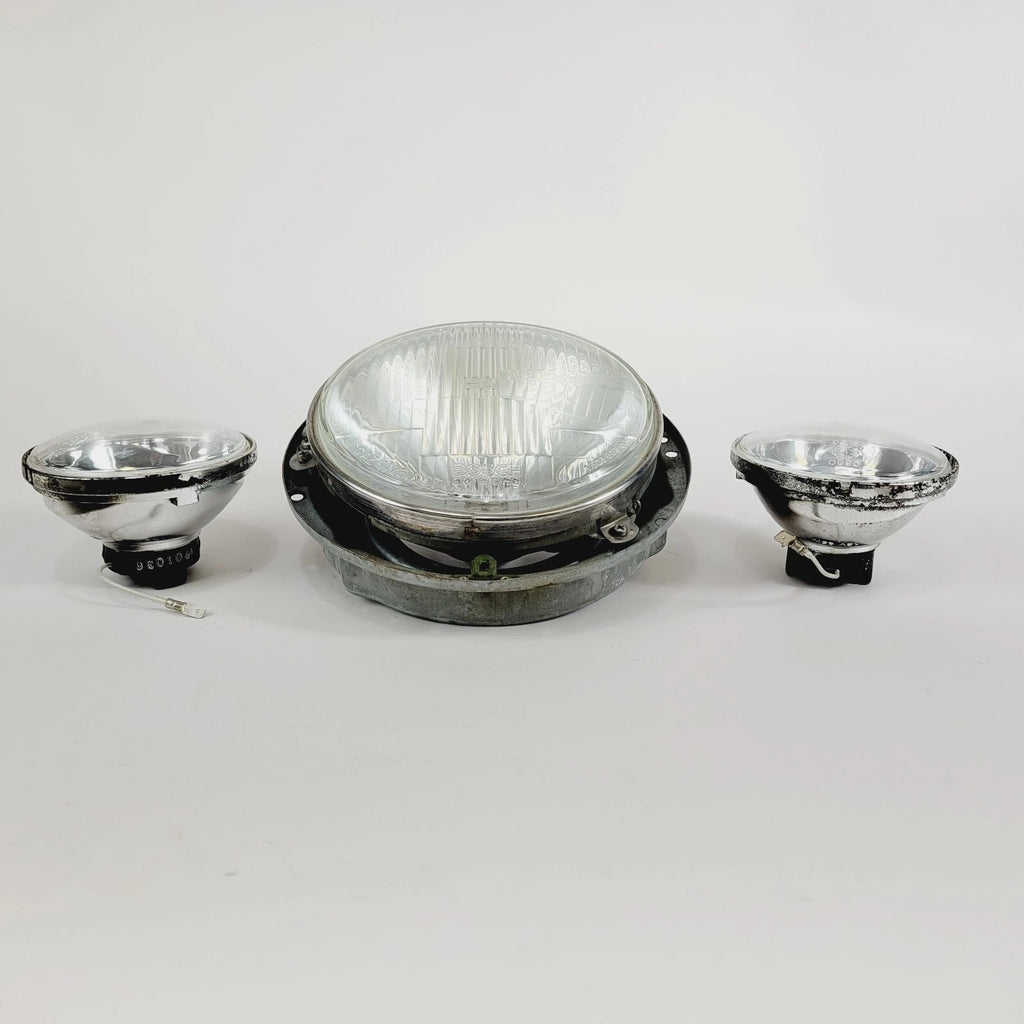 Front Headlight & Passing Auxiliary Fog Lights for Harley Davidson Touring (1998–2013)