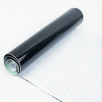 30x152cm Black Gloss Vinyl Wrap Sheet Roll Film Sticker Anti-stain for Car