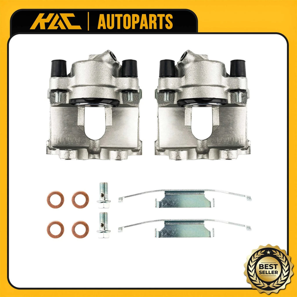 Front Brake Calipers w/o Bracket for BMW 318i 320i 323i (1999–2006)