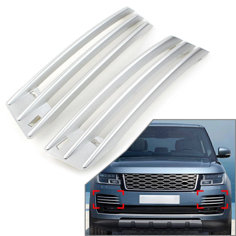 2X Front Bumper Grille Air Vent Cover for Land Rover Range Rover L405 (2018–2021)