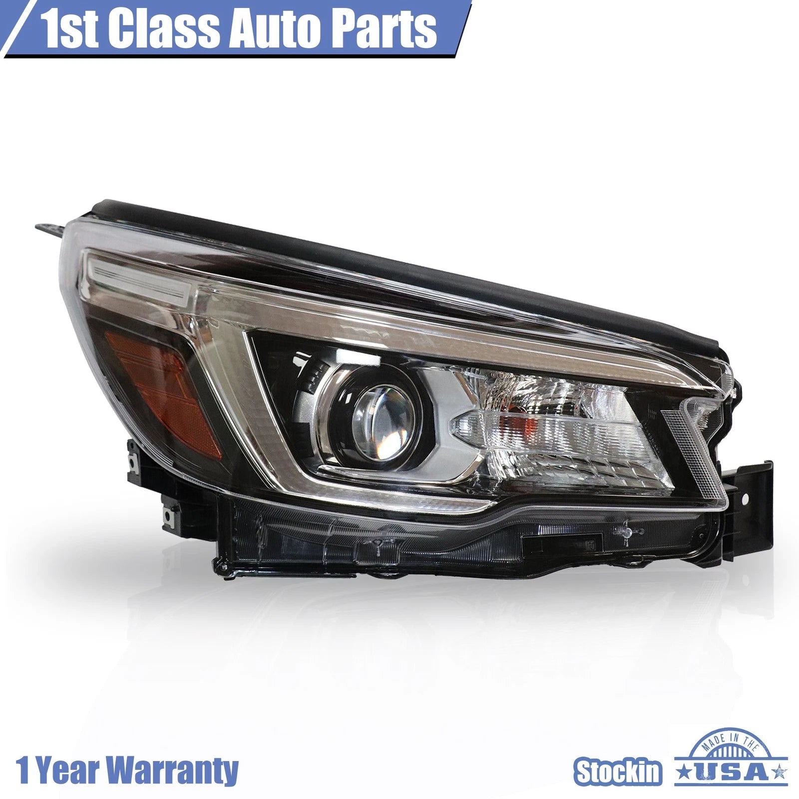 Set of 2 Halogen LED Headlights for Subaru Forester (2019-2020)