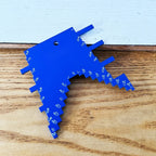 Lightweight Aluminum Woodworking Gauge for Imperial Inch Markings