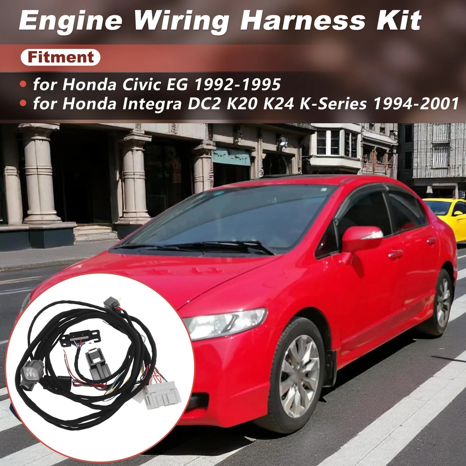 DAC061 Engine Wiring Harness for Honda Civic EG (1992–1995)