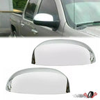 Clip-On Mirror Cover Caps for Chevy Silverado Tahoe GMC Sierra (2007–2014)