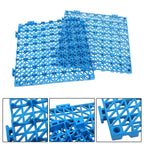 Set of 4 Interlocking Drainage Floor Tiles for Kitchen Pool Wet Areas