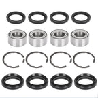 4X Wheel Bearing w/Circlip for Kawasaki Bayou Prairie 300 400 (1990–2004)