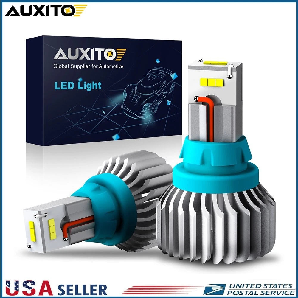 2X AUXITO 921 912 T15 CSP LED Backup Reverse Light Bulb 6500K 4000LM