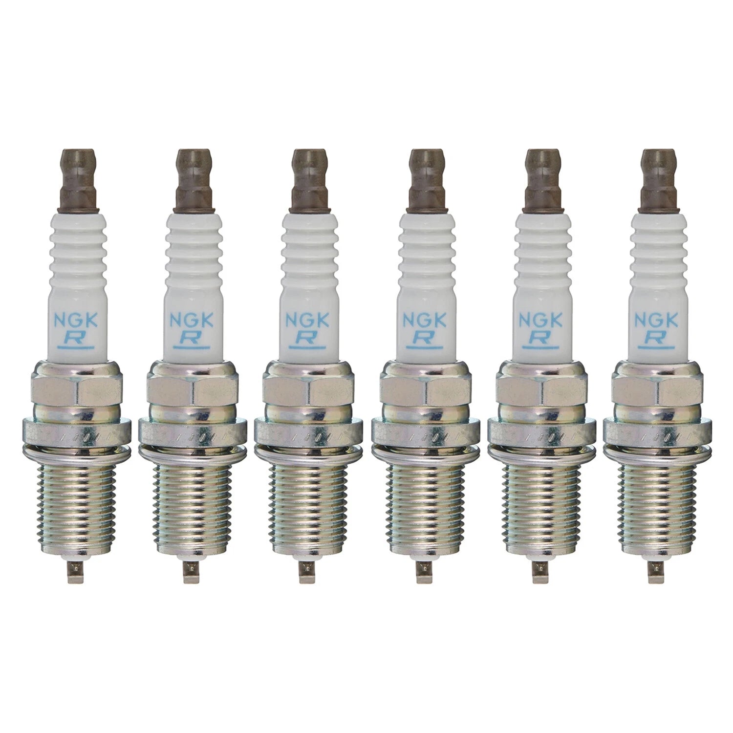 Set of 6 NGK Laser Platinum Spark Plugs 6458 for Audi A6 Quattro A4 S4 V6 (1998–2005)