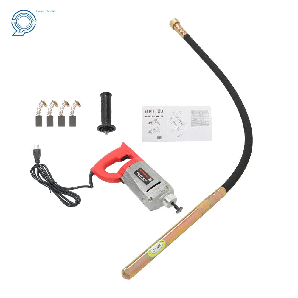 Electric Concrete Vibrator for Cement Construction (1500W, 35mm)