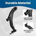8PCS Front Lower Control Arms Suspension Kit for Nissan Sentra (2001–2006)
