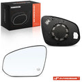 Heated Driver Power Mirror Glass for Toyota Highlander (2014–2019)