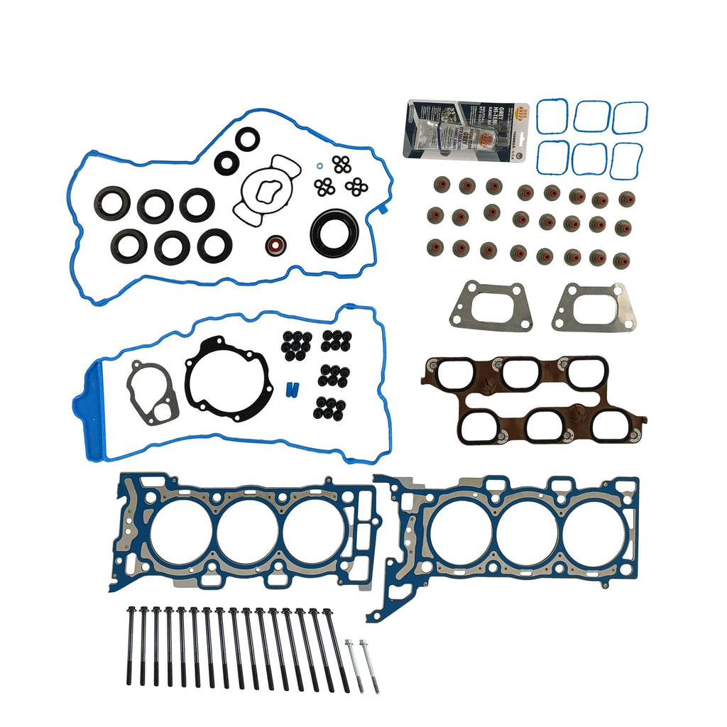 Set of 10 Head Gasket Bolts for Cadillac CTS, Chevrolet Equinox, GMC (2003–2019)