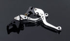 Short Brake Clutch Levers for Yamaha YZF 1000 R1 (1999–2001) Silver