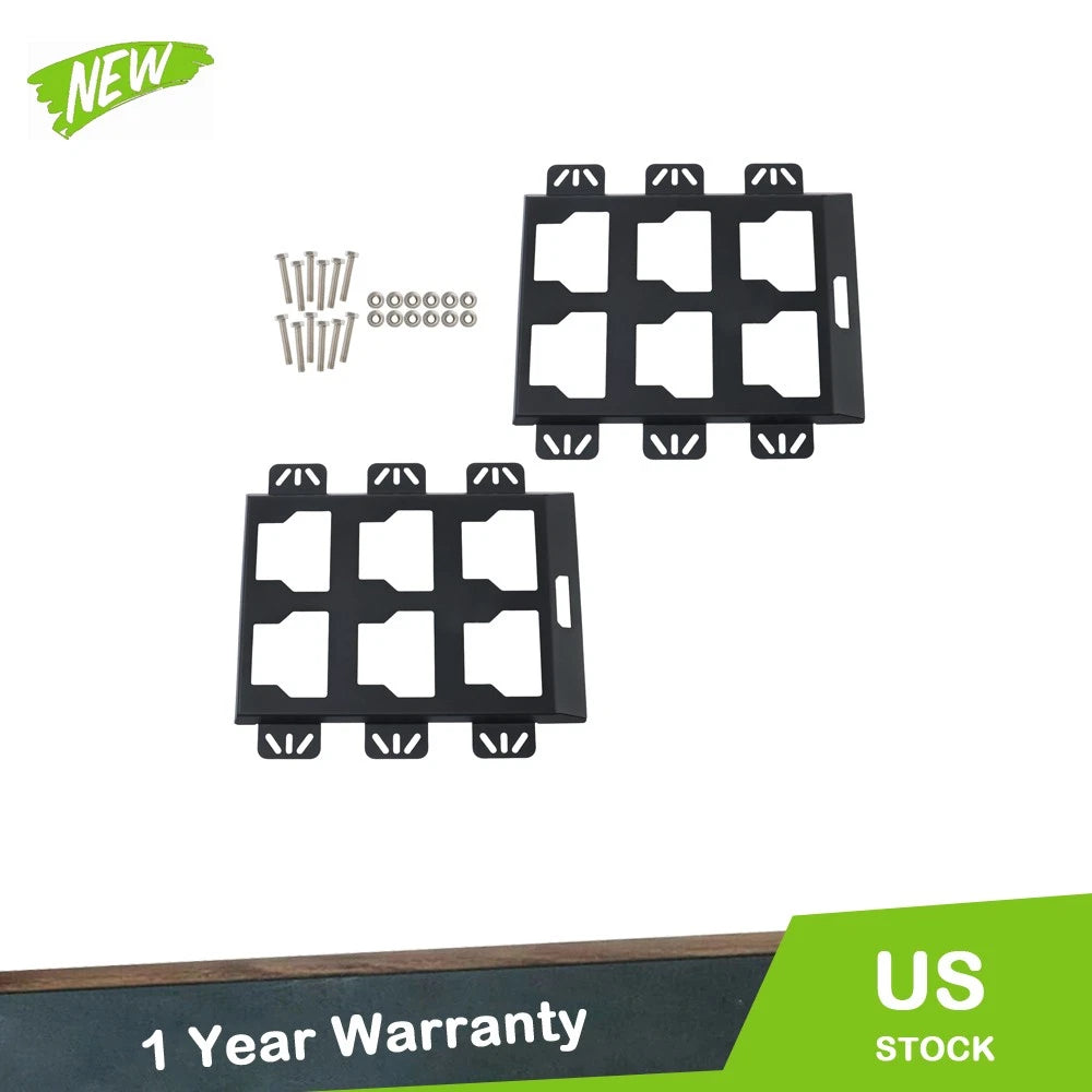 2 Pack Tool Box Mounting Plate for Tool Storage System (50Lbs)
