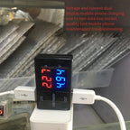 USB Tester with Digital Voltmeter for Charging Devices