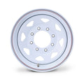 Libra 16x6 Trailer Wheel 8 Lug 6.5" Bolt Pattern White Spoke (17016)