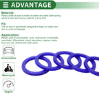Set of 5 Oil Seal Rotary Shaft Seal 75x95x8mm for Various Models 