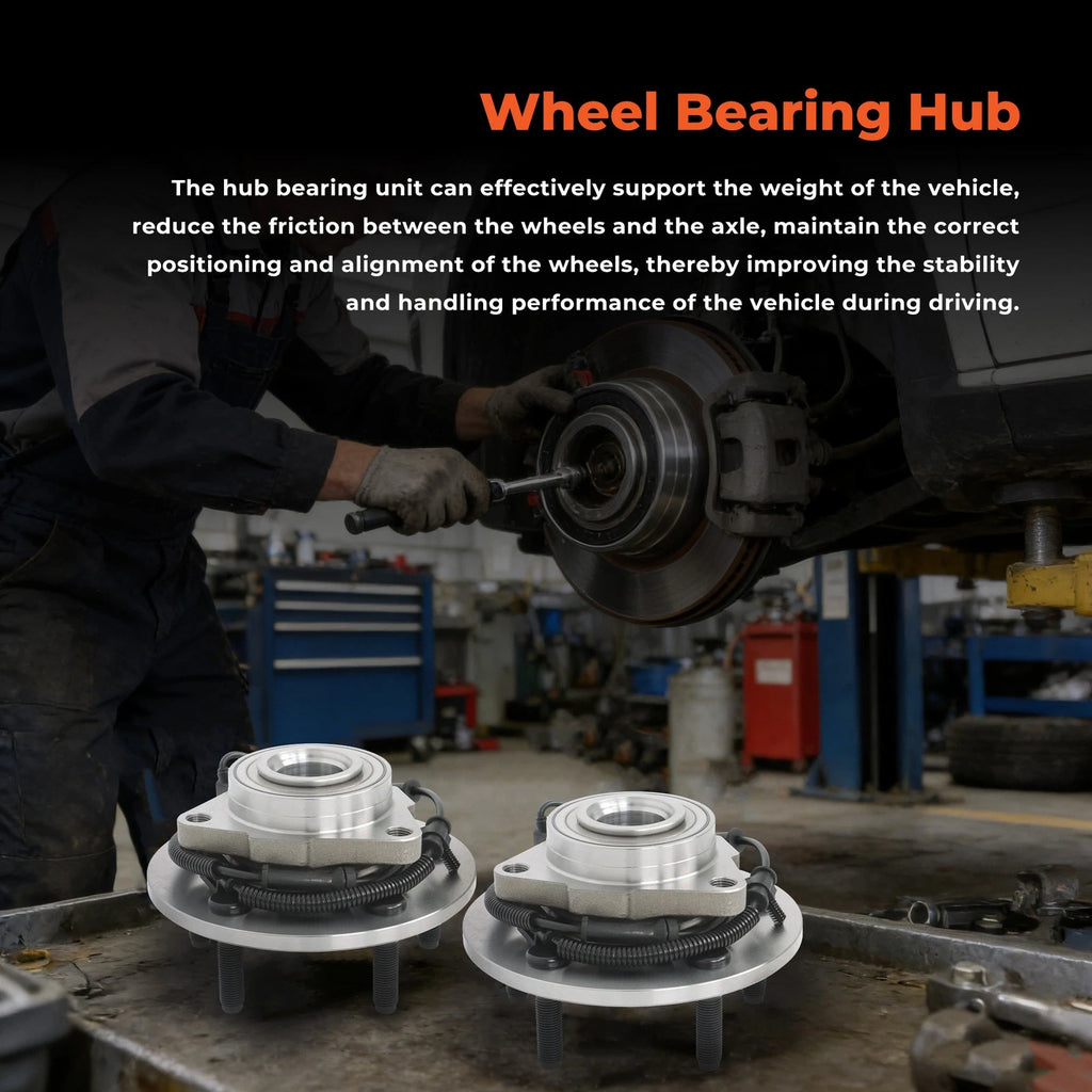 Front Wheel Bearing and Hub Assembly for Dodge Ram 1500 (2006–2008)