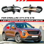 Dynamic Amber LED Side Wing Mirror Turn Signal Lights for Cadillac XT4 XT5 XT6 (2019–2023)