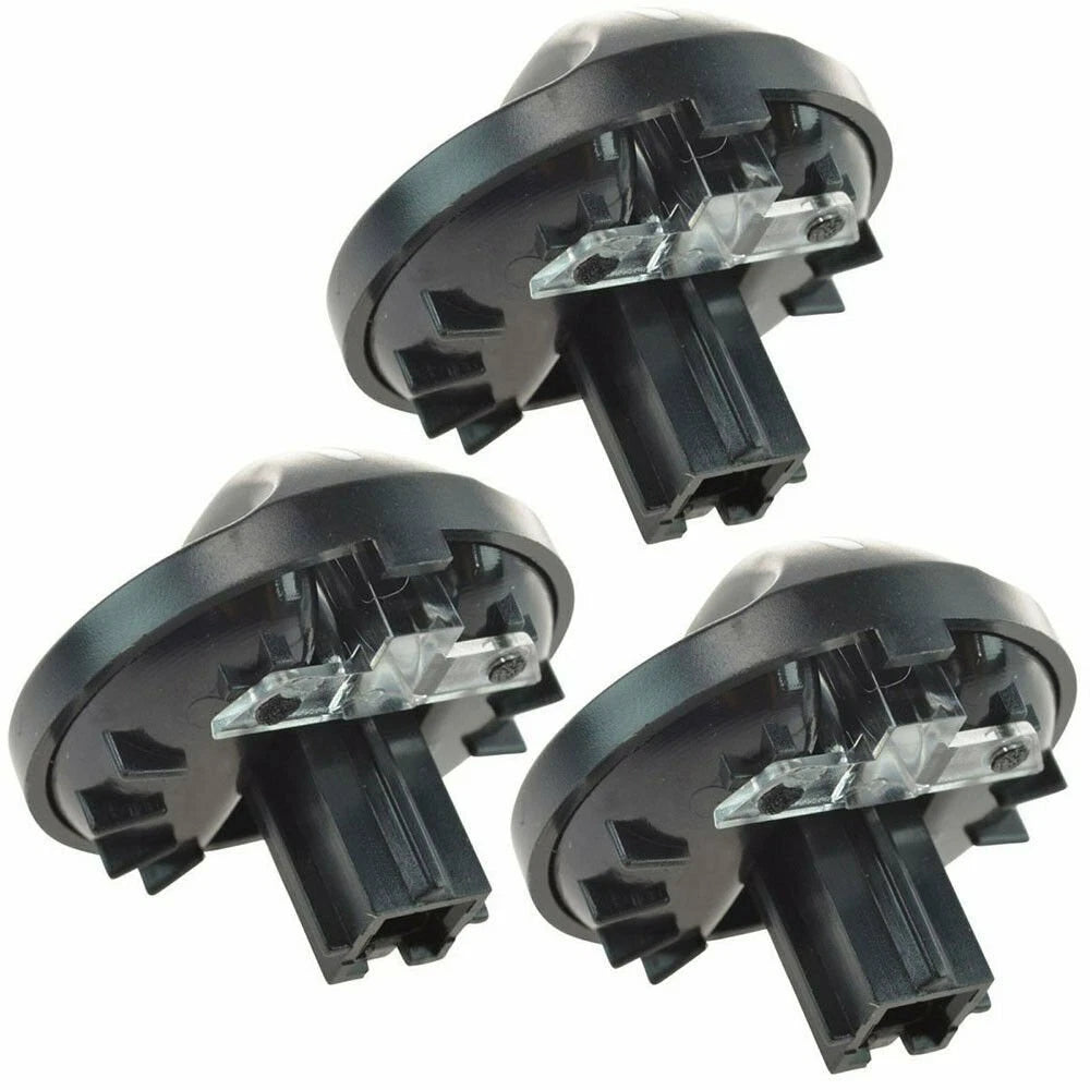 Set of 3 AC Climate Control Knobs for Toyota Tundra (2000–2006)