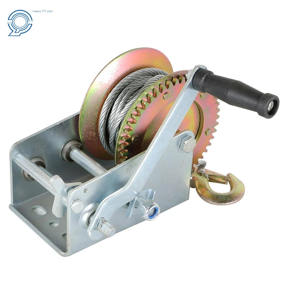 Hand Crank Winch for Trailer (3500 lbs)