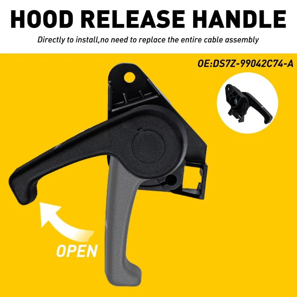 Hood Release Lever Handle for Ford Fusion Lincoln MKZ (2013–2017)