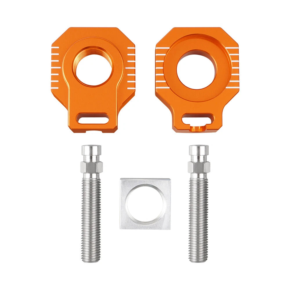 CNC Rear Axle Block Chain Adjuster for KTM 85SX (2003–2014), 250-450 SXF/XCF/XC (2000–2012)