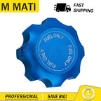 CNC Fuel Gas Cap for Polaris RZR Ranger 800 900 1000 (2008–2021) Blue