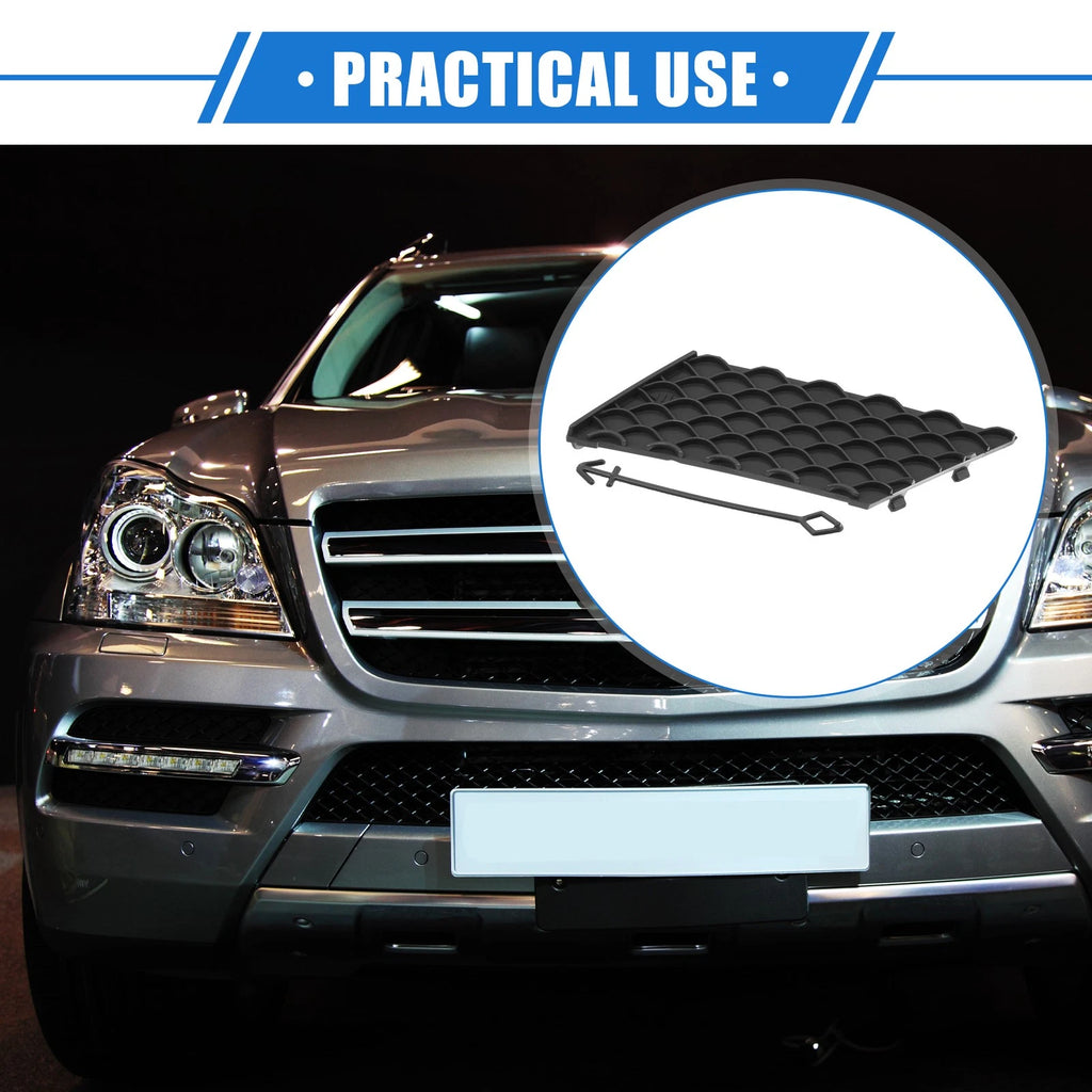 Tow Hook Eye Hole Cover Cap for Mercedes-Benz GL 350 (2010–2016) Black