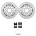 Bosch QuietCast Rear Rotors & Ceramic Brake Pads for Lexus LS460 (2007–2012)