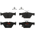 Set of 4 Disc Brake Pads for Subaru Outback (2010–2017)
