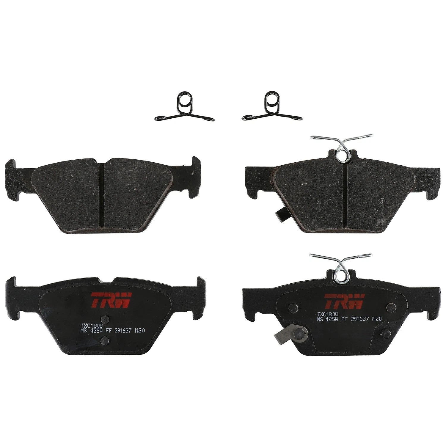 Set of 4 Disc Brake Pads for Subaru Outback (2010–2017)