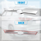 Chrome Plated ABS Rear Trunk Cover Trim for Toyota Highlander (2014–2018) 782685040877