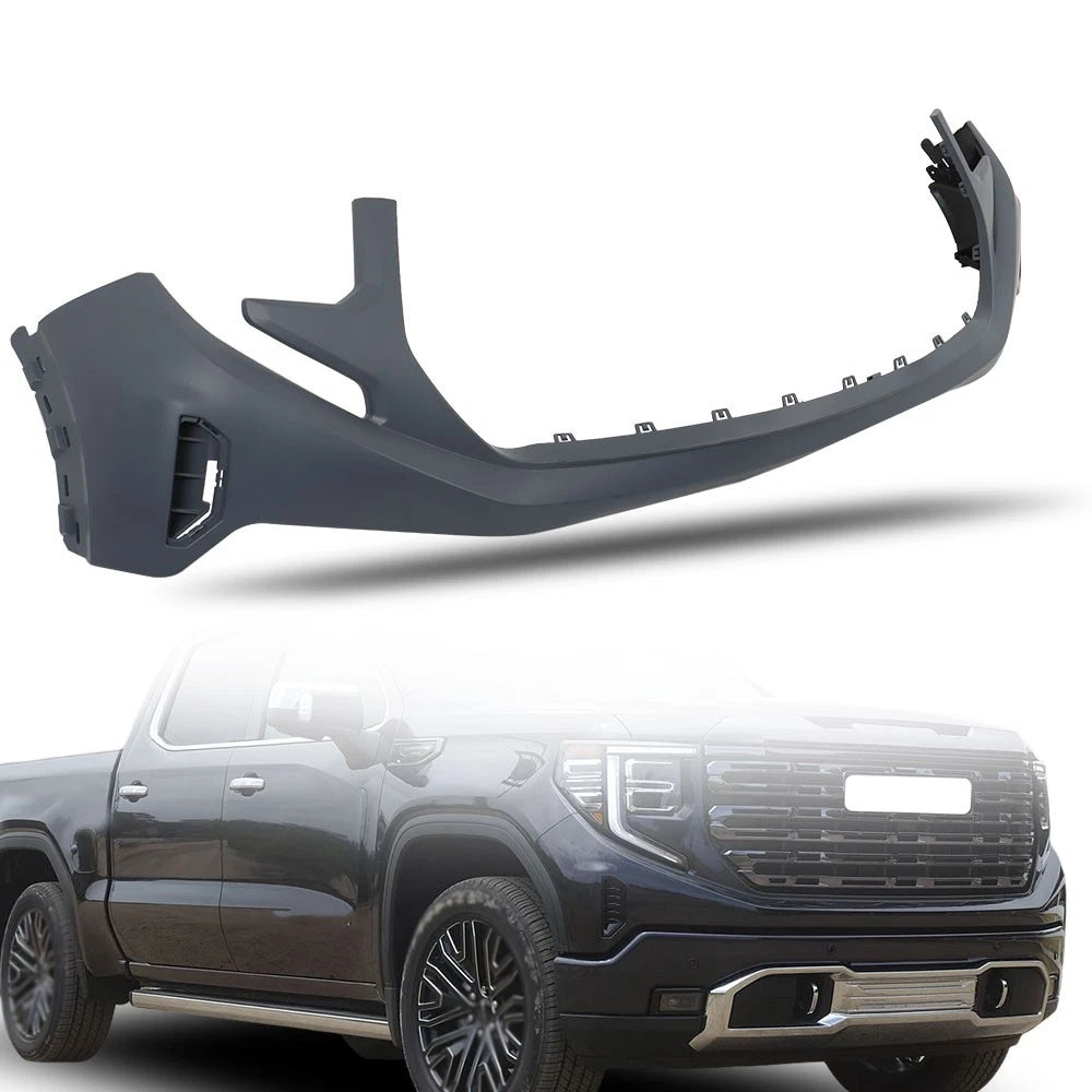 Front Upper Bumper Cover for GMC Sierra 1500 (2022–2024)