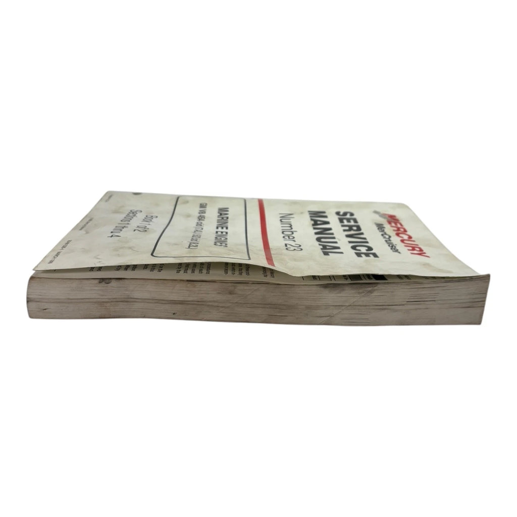 Service Manual #23 for Mercury MerCruiser GM V8 454/502 (1990–1999)
