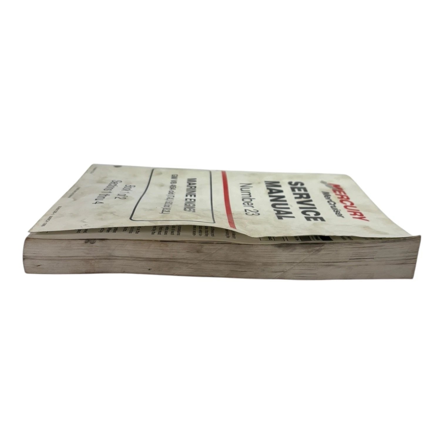 Service Manual #23 for Mercury MerCruiser GM V8 454/502 (1990–1999)