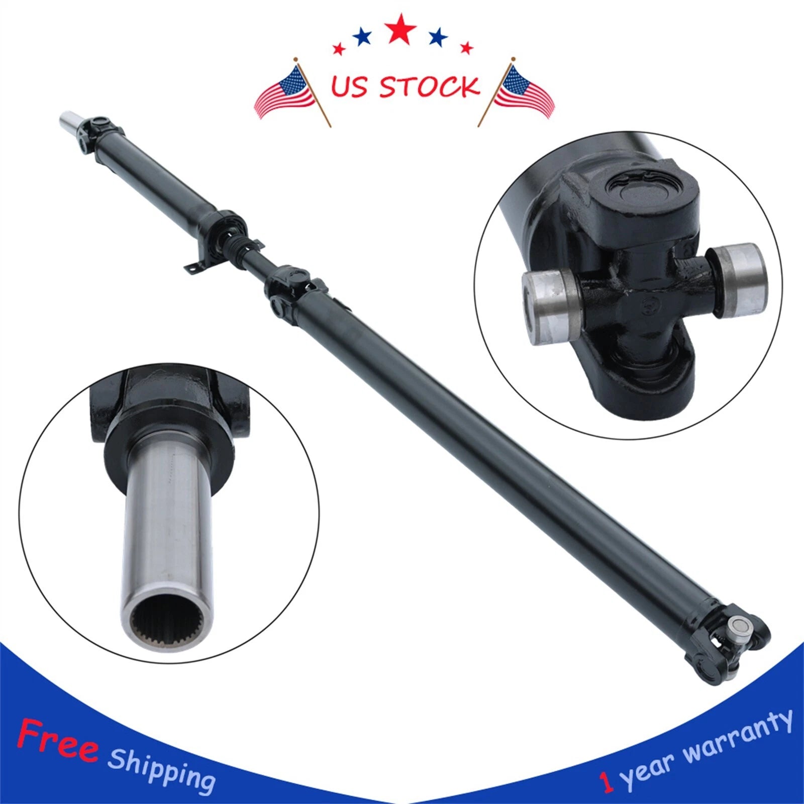 Rear Driveshaft Prop Shaft for Chevrolet Silverado 3500 HD GMC Sierra 3500 HD (2001–2023)