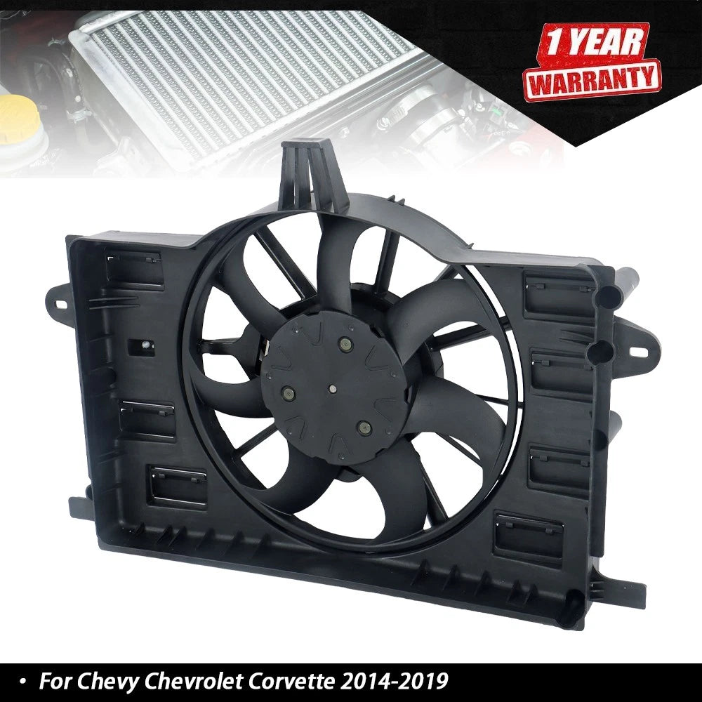 Radiator Cooling Fan for Chevy Corvette 6.2L V8 (2014â2019)