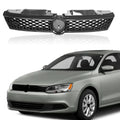 Hex Mesh Carbon Fiber Print Front Grille for VW Jetta MK6 (2011–2014)