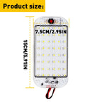 2X LED Ceiling Lights for RV Camper Trailer Boat (12V 24V)